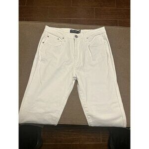 Blue Age Denim Collection Size 11 Skinny Denim White Jeans Streetwear W/stretch